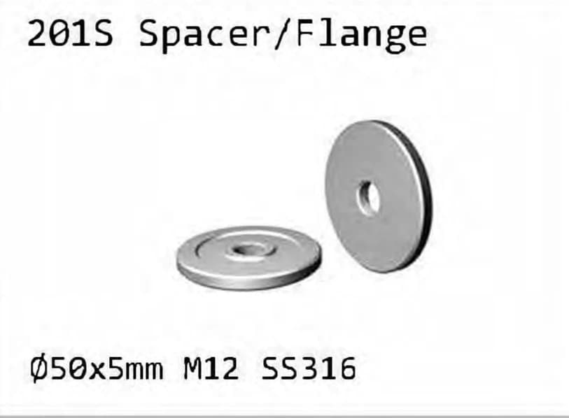 201S Spacer / flange