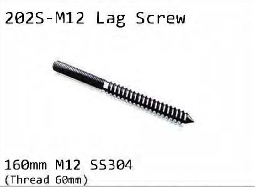 202S-M12 Lag screw