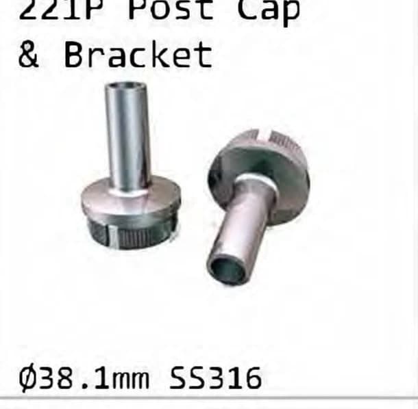 221P Post cap and bracket