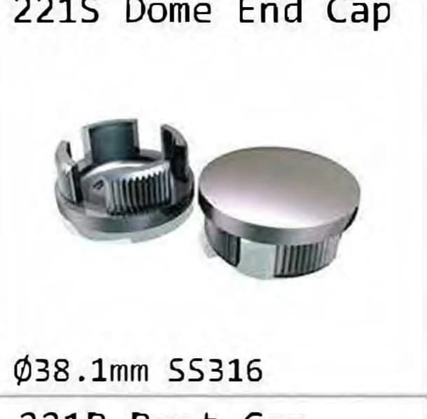 221S Dome end cap