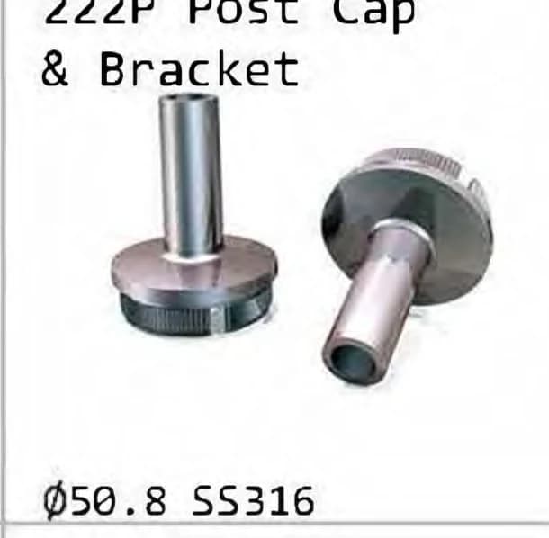 222P Post cap and bracket