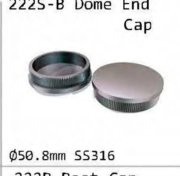 222S-B Dome end cap