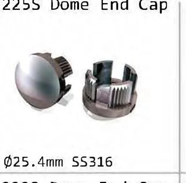 225S Dome end cap