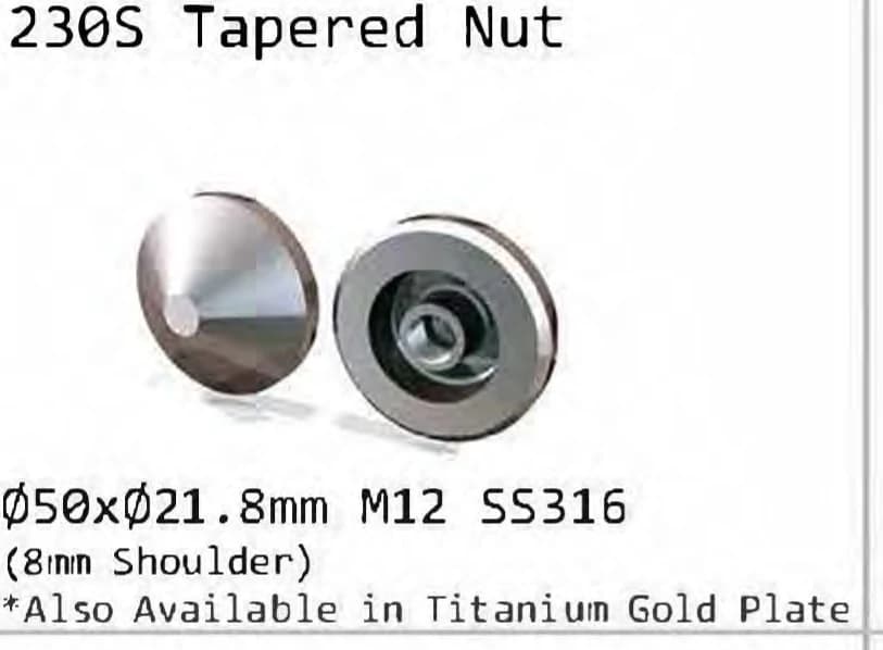 230S Tapered nut