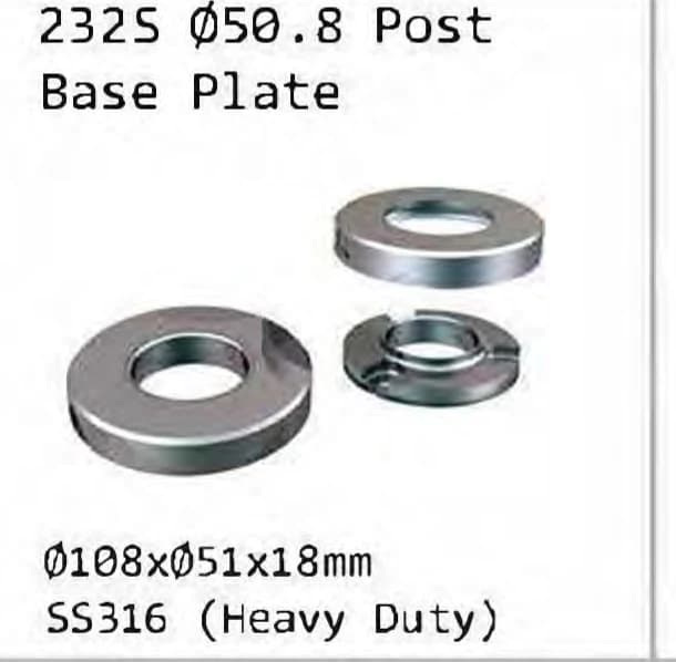 232S Post base plate