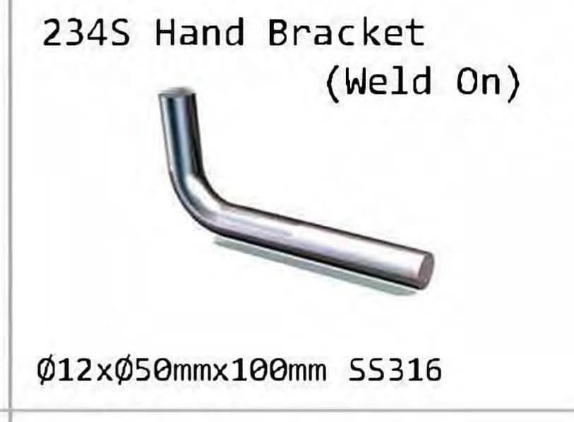 234S Weld-on handrail bracket