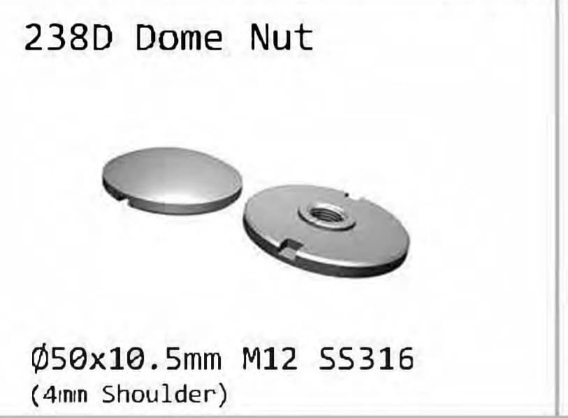 238D Dome nut