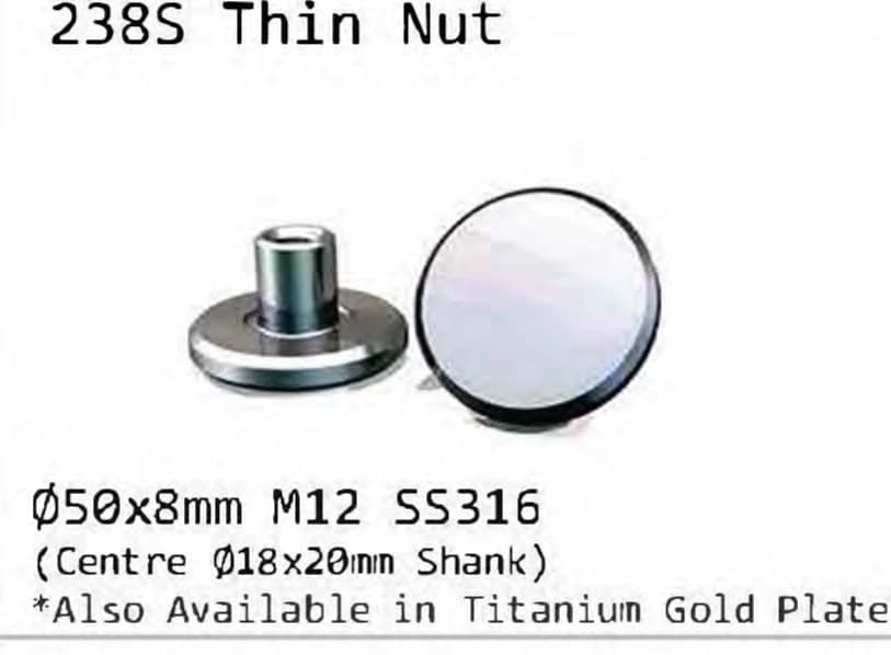 238S Thin nut