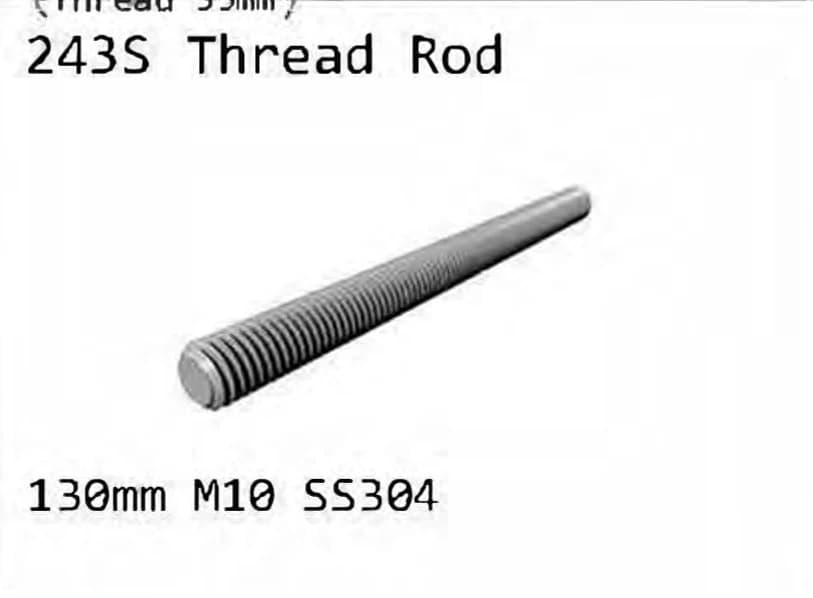 243S Thread rod