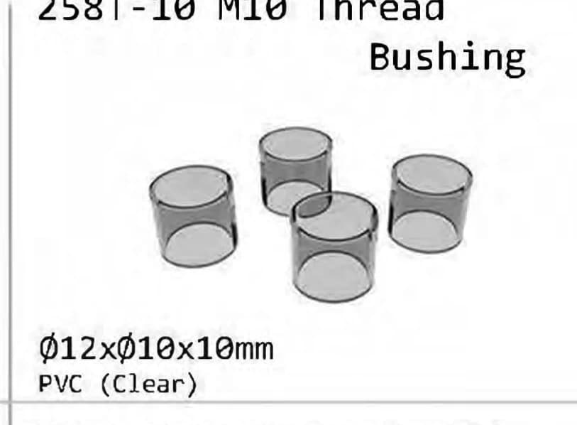 258T-10 M10 thread bushing