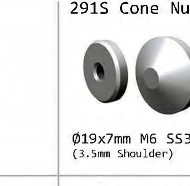 291S Cone nut