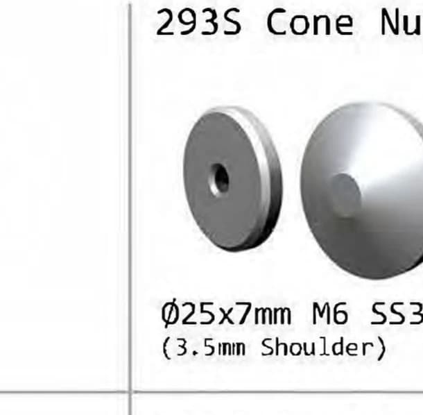 293S Cone nut