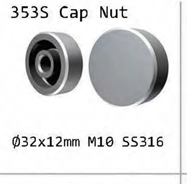 353S Cap nut