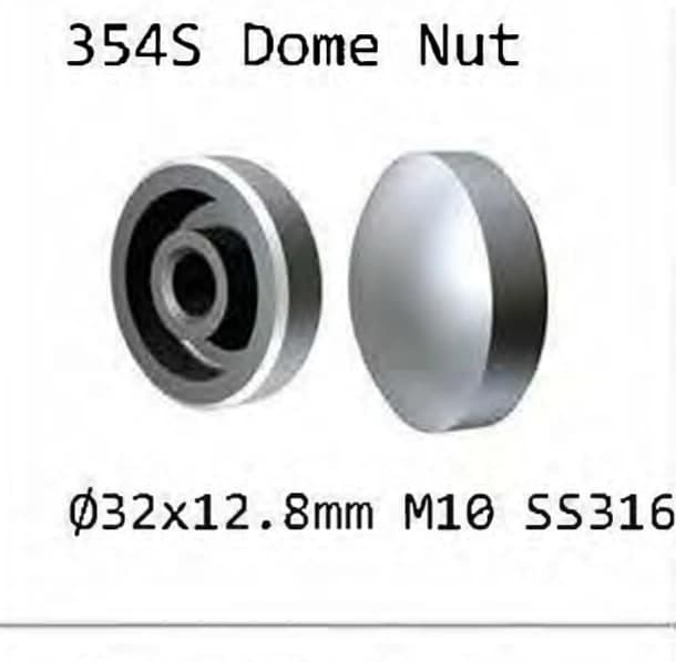 354S Dome nut