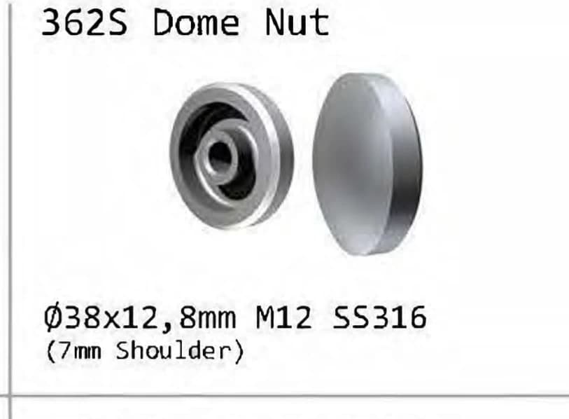 362S Dome nut