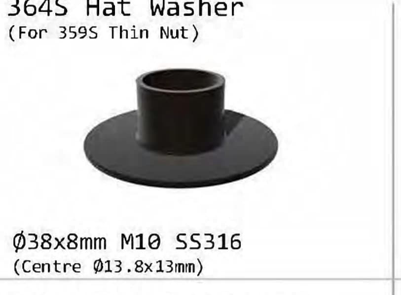 364S Hat washer for 359S
