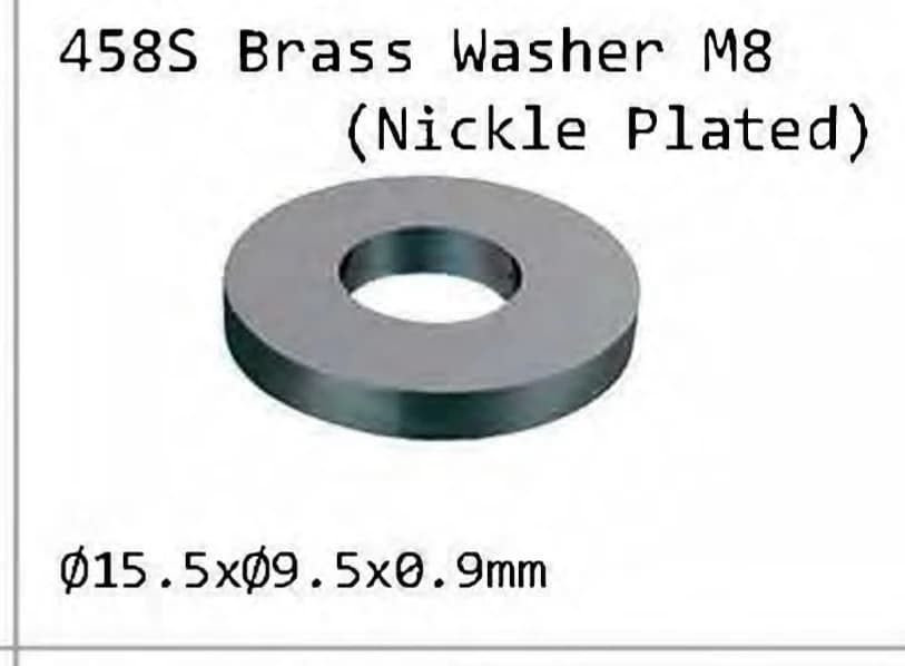 458S Nickel-plated brass washer