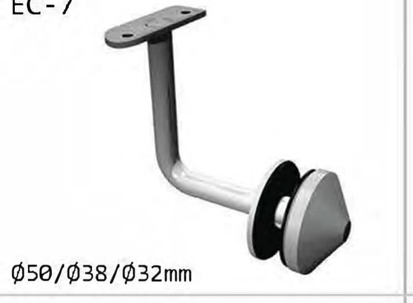 EC-7 Handrail bracket assembly