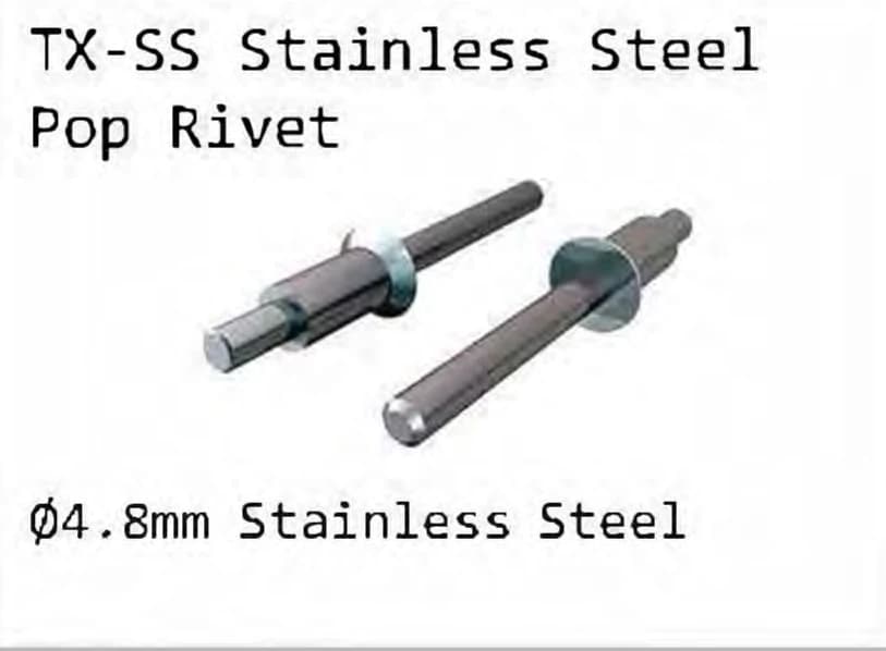 TX-SS Stainless steel pop rivet